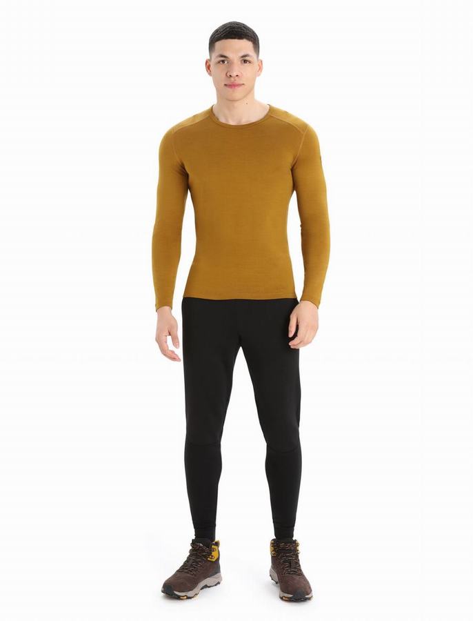 Icebreaker ZoneKnit™ Merino Jogger Tayt Erkek Siyah | VQN8823NQ